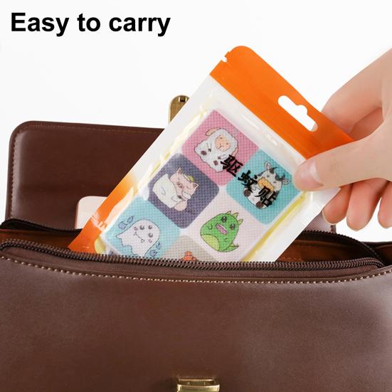 36 шт. наклейки от комаров милые мультяшные портативные укусы насекомых безопасные эффективные животные эфирные масла узор