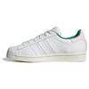Superstar White Pink Green Chenille Women Sneakers Cloud-White Clear-Pink Semi-Court-Green IF7611