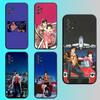 Ретро Чехол для телефона с комиксом City Hunter Для Samsung S 25,24,21,22,23,30,20,Ultra,Plus,Fe,Lite,Note,10,9,5G Черный Мягкий