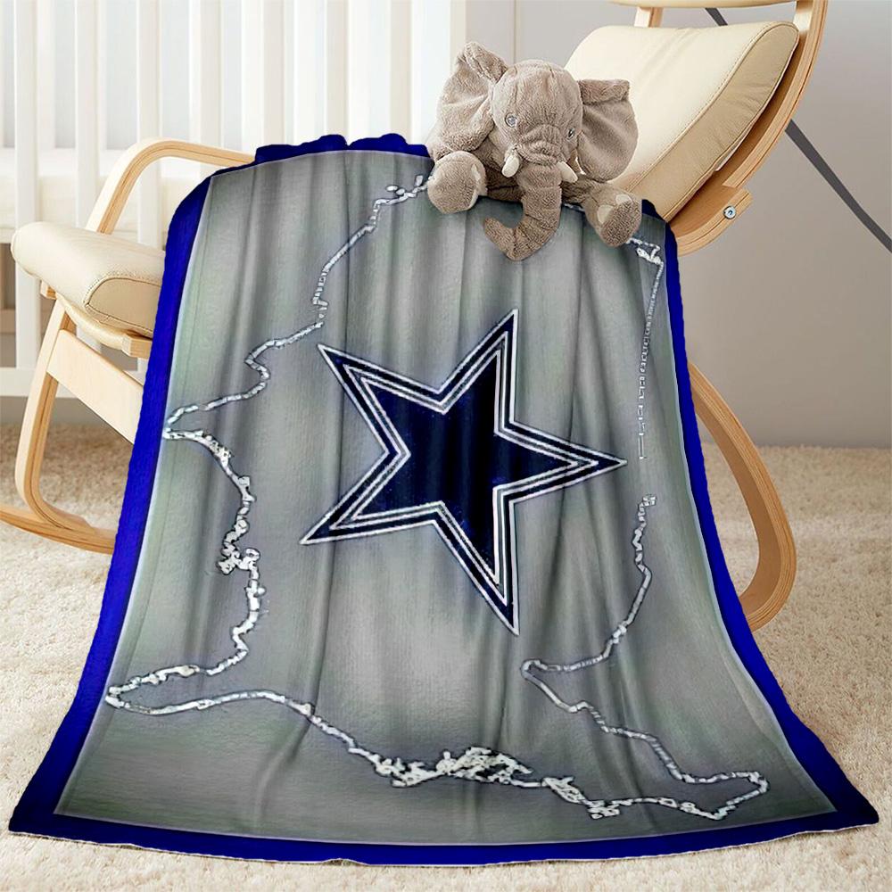 Dallas Blanket Comfortable Great for Bedding Couch Office Chair for All Occasions Warmthful Decor Ideal Gift for Friends Family Couples Picnic