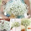 30 шт. Искусственные белые цветы дыхания младенца, реалистичные на ощупь, искусственная гипсофила, букет для свадьбы, цветочная композиция, вечеринка, домашний декор