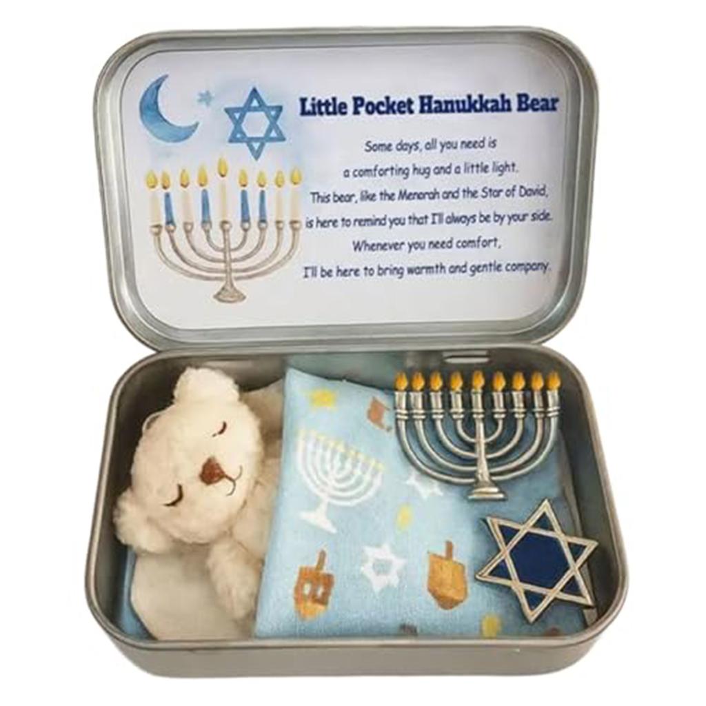 Подарок-карманный мишка на Хануку