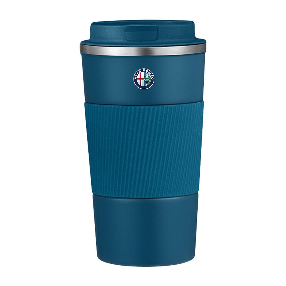 Thermo Cafe Coffee Mug Thermal Mug for Tea Water Coffee Car Thermos Mug For Alfa Romeo Stelvio Giulietta Tonale Disco 156 Mito ctv122