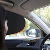 2 шт. Солнцезащитные шторки на передние сиденья автомобиля – Электростатическая пленка, Теплоизоляция, Не оставляют следов, Прозрачный обзор