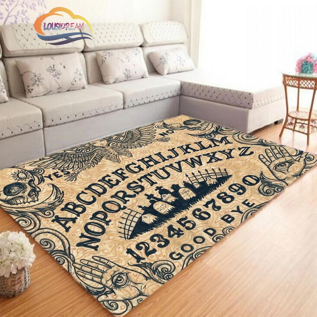 Ковер для гадания, ковер для колдовства, доска для спиритических сеансов с руками, оккультизм, для гостиной, большой декоративный напольный нескользящий коврик