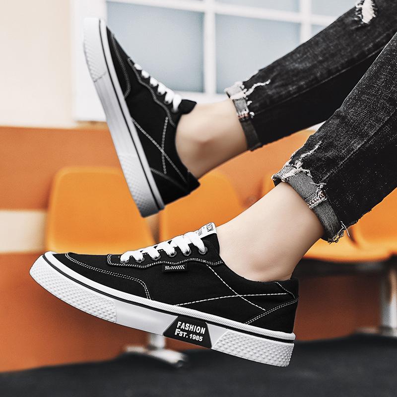 Летние новые дышащие парусиновые туфли для колледжа, для занятий виндсерфингом, низкие, со шнуровкой, для молодежи, для повседневного отдыха, для спорта, для мужчин