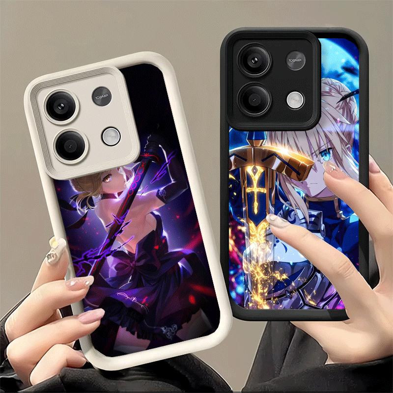 Мягкий чехол для телефона Fate Zero Stay Night Saber для Xiaomi Redmi Note 15 14 13 12 11 Pro Plus 10S 11S 4G 11T 5G, силиконовый чехол Funda