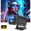 HD True 4K Native 1080P Android 11 проектор 390ANSI HY320 Dual Wifi6 BT5.0 кинотеатр уличный портативный проектор обновленный HY300 EU Plug