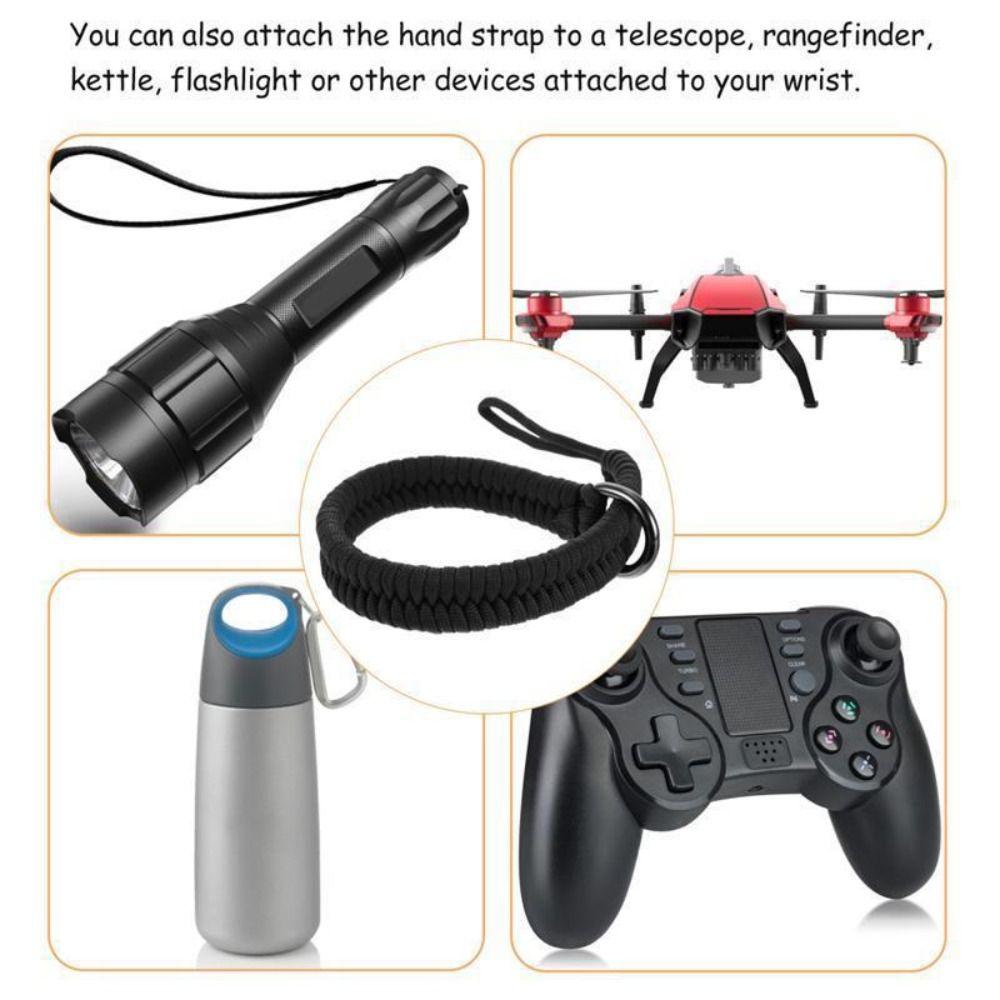 Nylon Umbrella Rope Camera Wristband Camera Strap for Canon Nikon Sony Fuji Leica Olympus Telescope