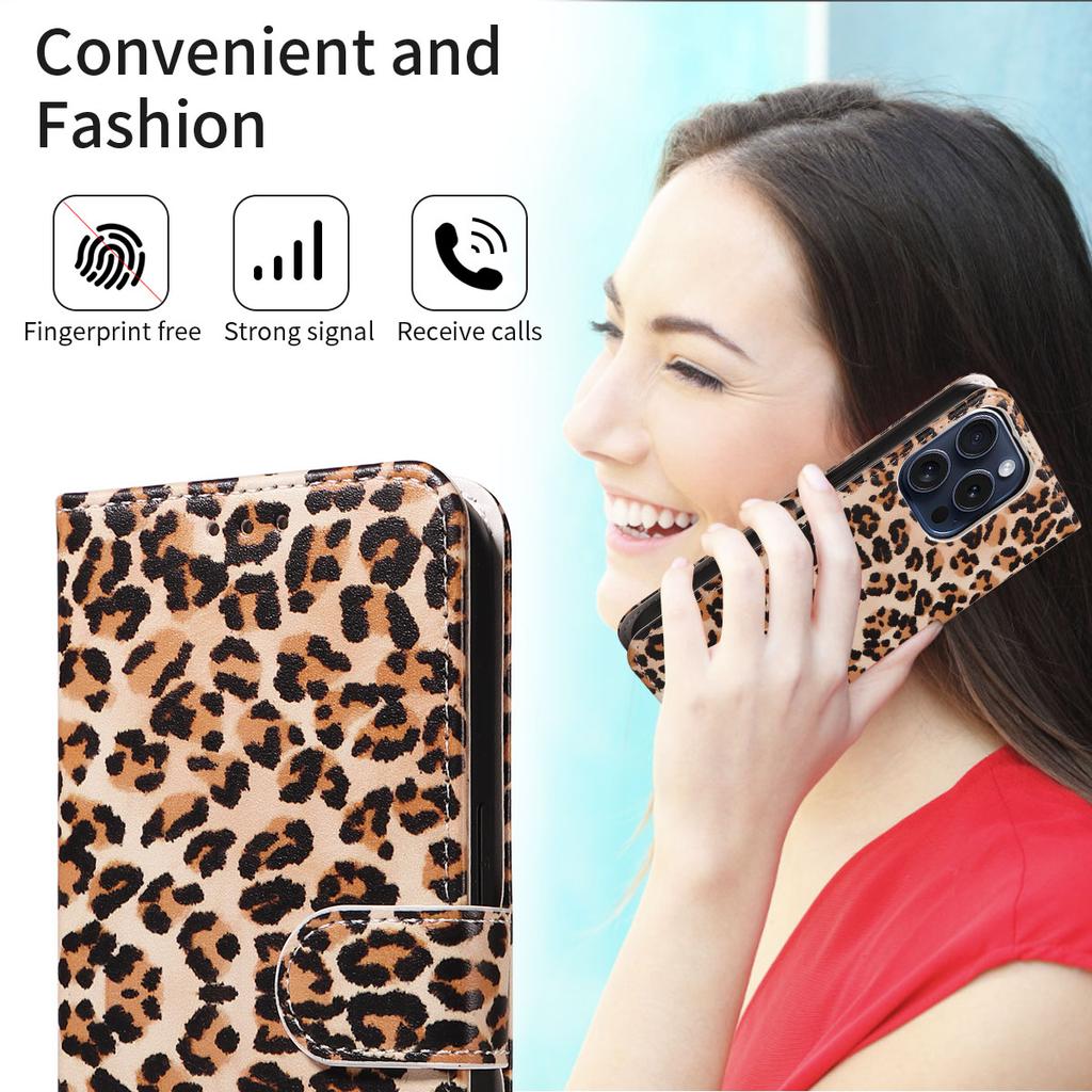 Стильный чехол из искусственной кожи с принтом для Samsung Galaxy S8 S9 S10 S20 S21 S22 S23 S24 S25 Series Clamshell с отделением для карт