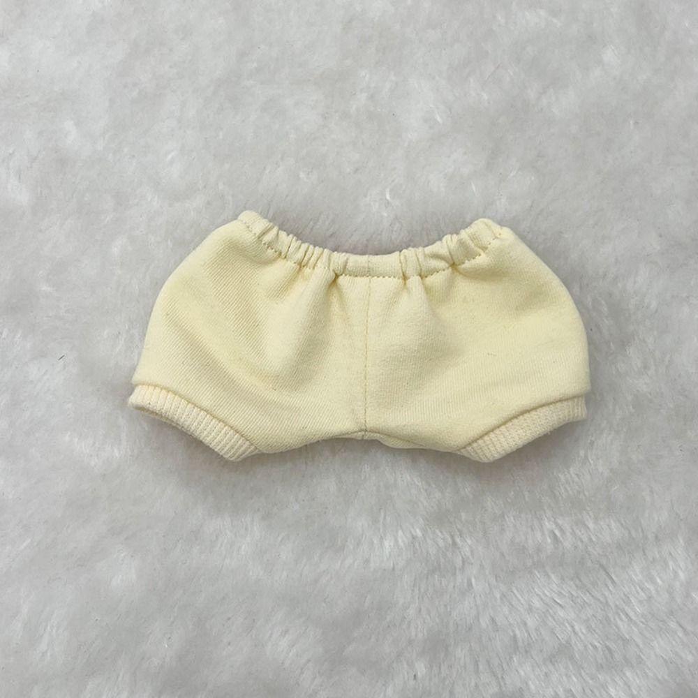 Handmade Doll Shorts Multicolors Casual Wear Doll Clothes for 1/11 1/12 OB11 Dolls 10cm Cotton Doll
