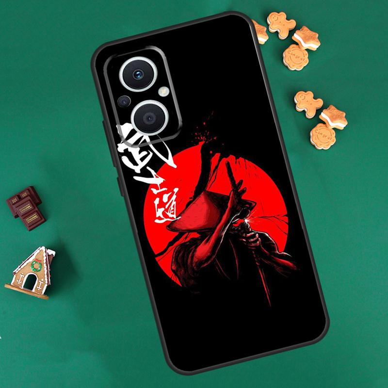 Кейс Самурайский стиль Японии Для OPPO Reno 10 Pro 4Z 5Z 8T 4 5 6 7 8 Lite OPPO Find X6 Pro X3 X2 Neo X5 Lite Чехол