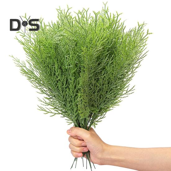 20 шт. искусственные сосновые ветки многоразовые искусственные зеленые листья для поделок поделок реквизит для фотографий домашнее рождественское украшение