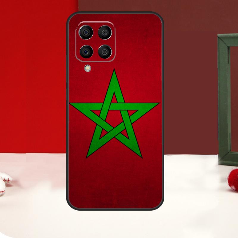 Morocco Moroccan Flag Case For Samsung Galaxy M11 M21 M31 M14 M34 M54 M12 M32 M52 M15 M13 M16 M36 M56 M53 M35 M55