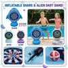Надувная игра-метание для детей, уличная мишень, игрушка, набор водных и наземных дартсов, подходит для бассейна, пляжных развлечений и семейного веселья