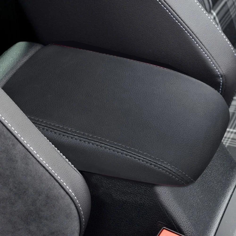 PU Leather Car Armrest Cover For VW Volkswagen Golf 7 MK7 2012-2019 Center Console Lid Armrest Box Protective Case