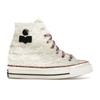 Isabel Marant X  Chuck 70 Internal Wedge High Vanilla White Unisex Sneakers Cream Black Red A10222C