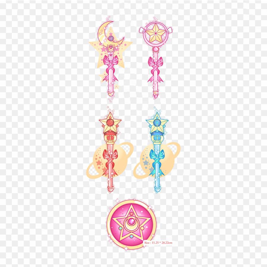 Sailor Moon Sword Chibiusa Sailor Jupiter Iron On Patches For Clothing Applique Stickers On Clothes Heat-Sensitive Custom Patch