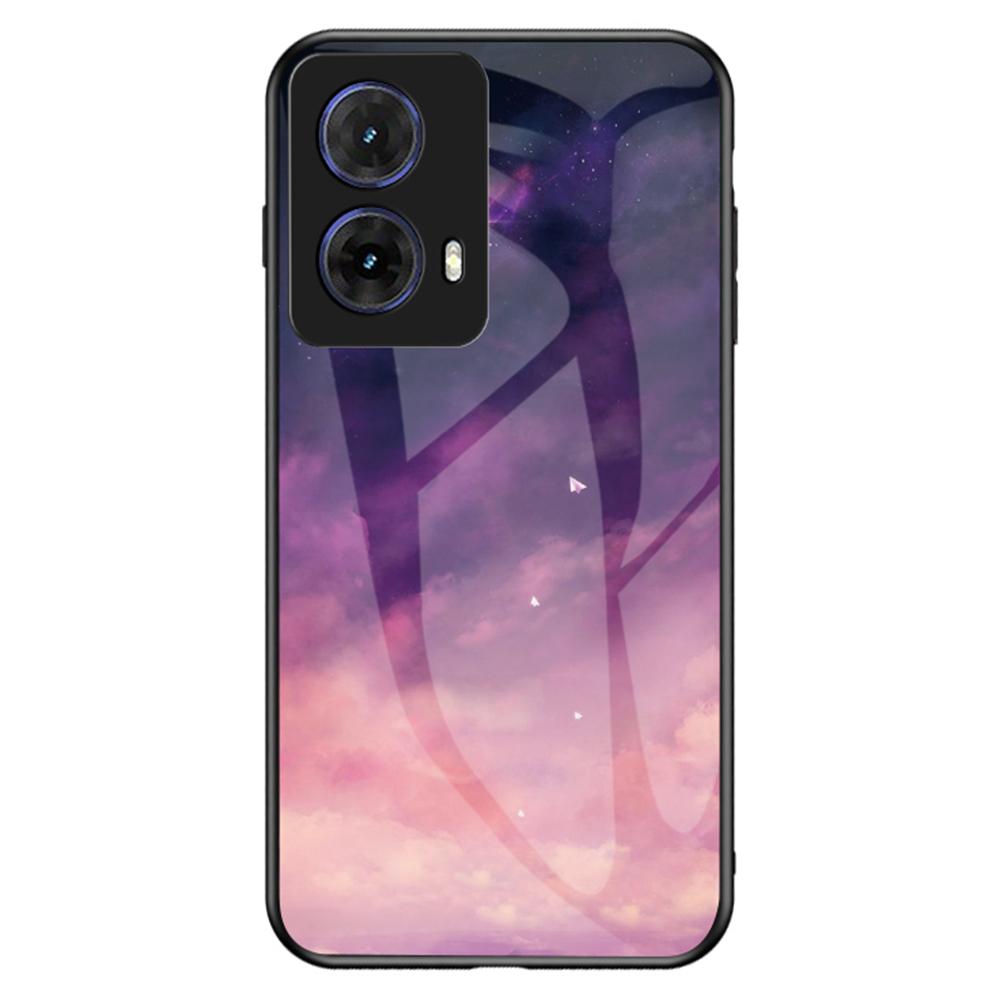 Чехол для Motorola Moto G85 5G/S50 Neo 5G с рисунком «Звездное небо», чехол для телефона из закаленного стекла