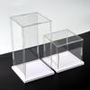 1 Piece Transparent Acrylic Display Box Storage Dustproof Protection Display Cabinet Desktop Storage Home Storage