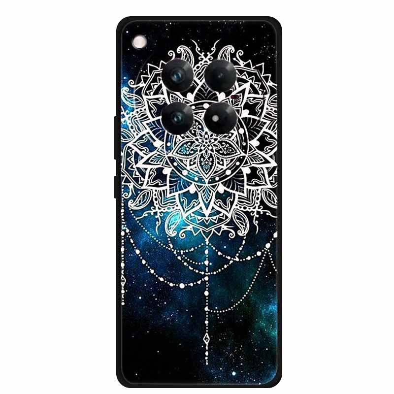 Для Infinix Zero 40 5G Чехол Черный Силикон ТПУ Расписной Планета Обложка Роскошный Животное Чехол Для Infinix Zero 40 4G Роскошный ЦветокFunda