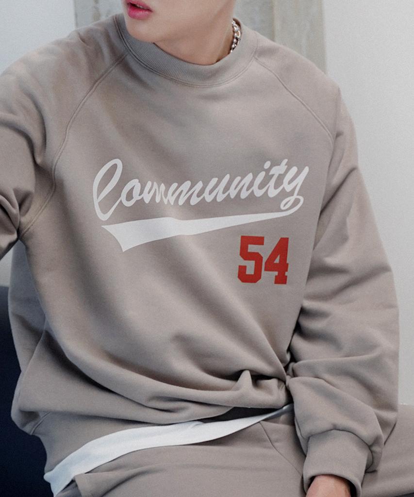 Deomail [Набор] Свитшоты и брюки Community 54 - Коричневый