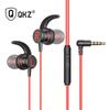 QKZ C2 3,5 мм игровая проводная гарнитура с шумоподавлением и HD-микрофоном для игровых наушников Super Bass для мобильных телефонов ПК