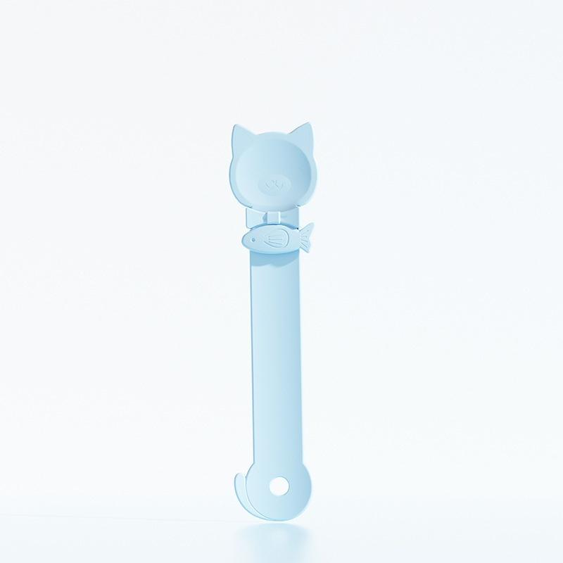 New Cat Treat Squeeze Spoon - Mess-Free Pet Feeding Tool for Cats, Snack Scoop, and Essential Pet Supplies