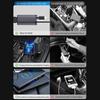 100w 4 IN 1 Retractable Car Charger USB Type C Cable For IPhone Fast Charge Cord Cigarette Lighter Adapter