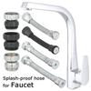 Saving Shower Tube Adjustment Faucet Adapter Kitchen Tap Extension Hose Faucet Tube Shower Hose