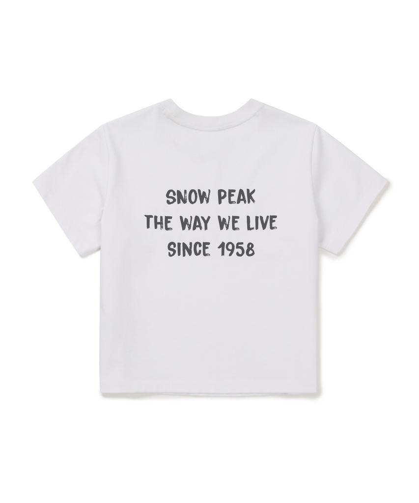 SNOWPEAK APPAREL Женская укороченная футболка с коротким рукавом Aerocool (S26Mwfts27) белый