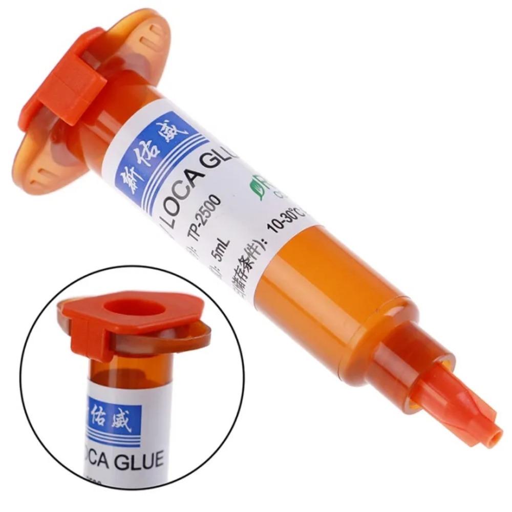 5ML Adhesive UV Glue Optical Clear Screen Repair Super Glue Strong for Lcd Glass Broken Crack Mobile Phone Touch Screen Repair