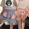 Uchayotgan Fil Shortiklari Fil Juftligi Shortiklari Dumbo Xartumi Shortiklari Qiziqarli Pijama Shimlari