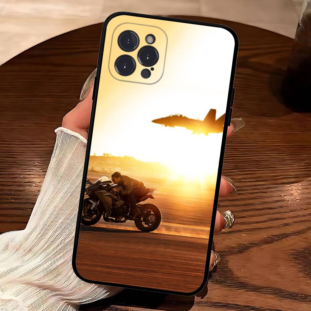 Top Gun Maverick Phone Case For IPhone 16 17 Air 15 14 13 12 11 Pro Max 16E Plus Fundas