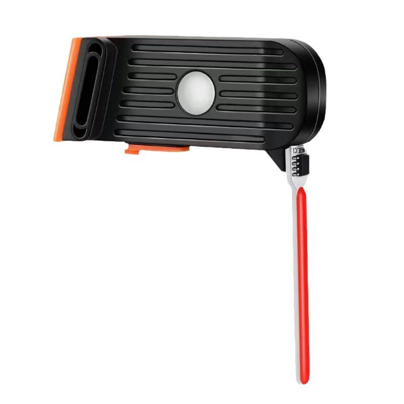 Светодиодный задний фонарь с USB-зарядкой для ночной езды на велосипеде - Крепление на ремешке и динамическая навигация