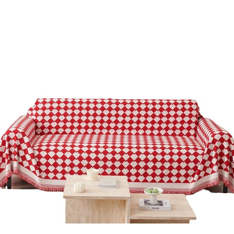 Чехол для дивана из шенилла, устойчивый к царапинам от кошек, универсальный чехол для диванной подушки на все времена, универсальное кожаное одеяло, полное покрытие для диванного полотенца