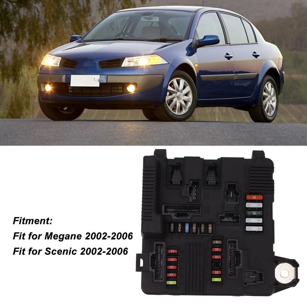 Цепь коробки двигателя 8200306032 Блок предохранителей для Scenic 2002–2006 Модуль двигателя Модуль предохранителей
