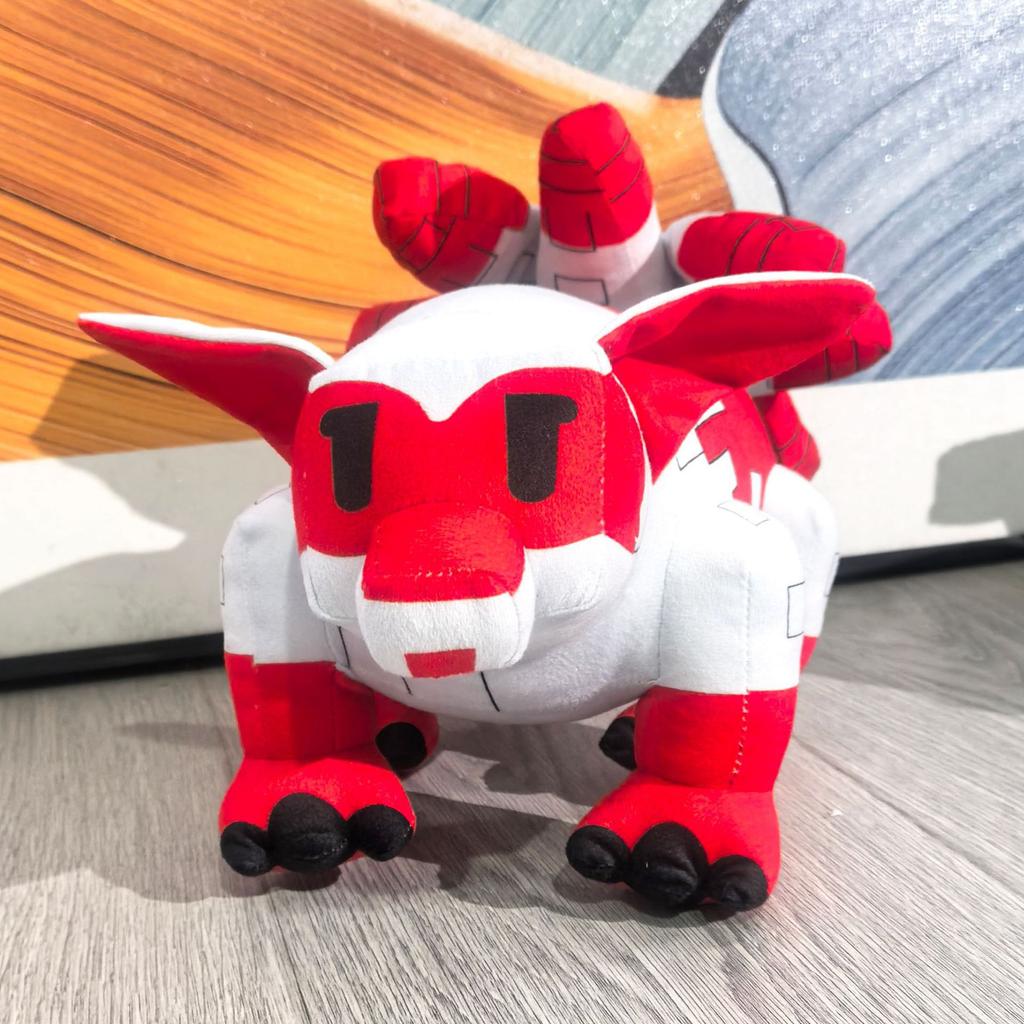 Roblox Вырасти Сад Девятихвостая Лиса Плюшевая Красивые Игрушки Стиль Блоков Мягкие Набивные Животные Для Детей Фанатов Игр Спутник Для Игр В Спальне