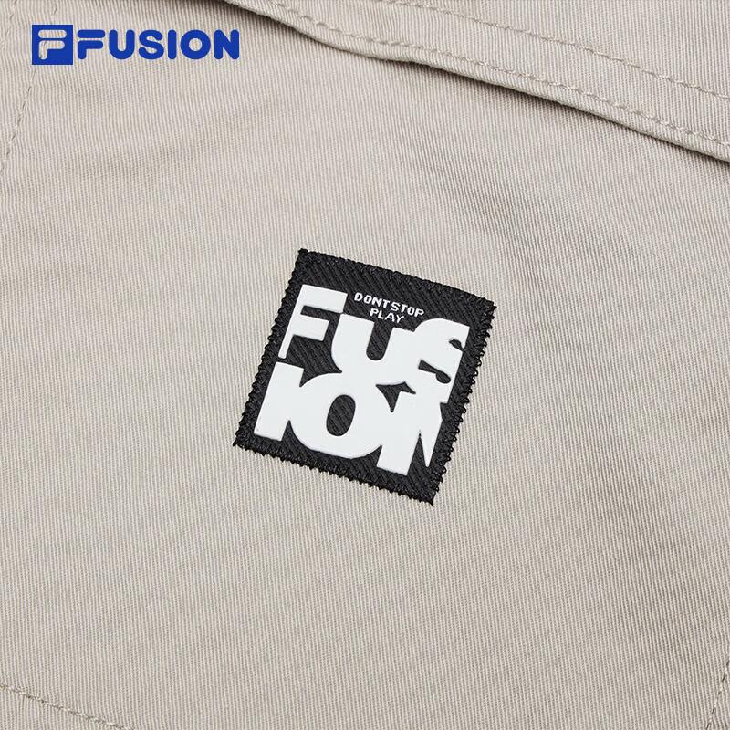 Fila Мужская тканая куртка FUSION с цветными блоками и лацканами