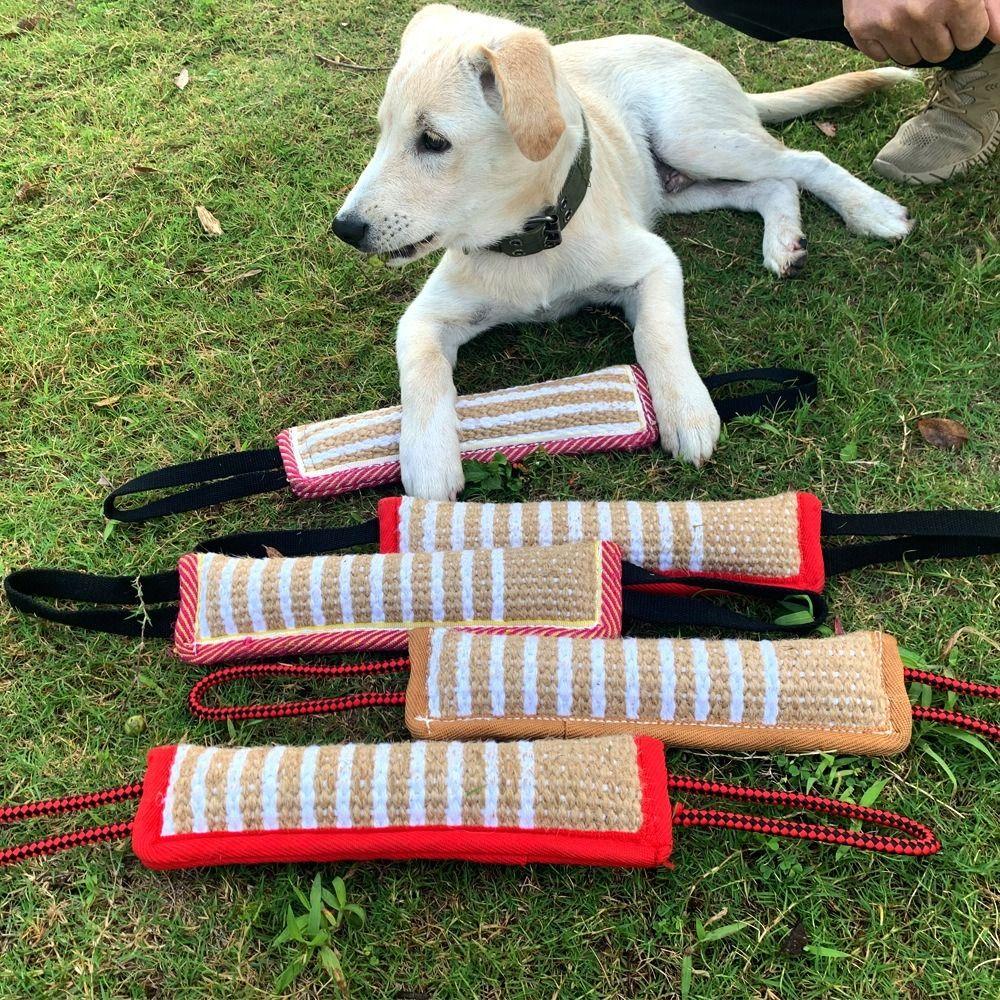 Puppy Chewing Bite-resistant Dog Bite Pillow Rope Handles Interactive Dog Tug Durable Pet Chew Sticks Teeth Grinding
