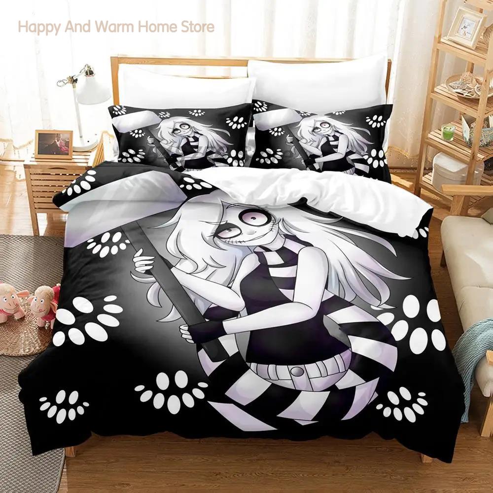 Creepypasta Bedding Collection Single Twin Full Queen King Size Bed Collection Aldult Boys Bedroom Duvetcover Collections Anime Roupas De Cama