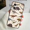 Dinosaur Pattern Case For OPPO Reno 11F 10 Pro 4 5 6 7 8 Lite 4Z 5Z 8T OPPO Find X6 X5 Pro X2 X3 Neo Cover