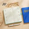 Personal Itinerary Planner 2027 Daily with PU Leather Cover, A6 Pocket Size Task Tracking Notebook Agenda, Portable Pen Holder for Efficient