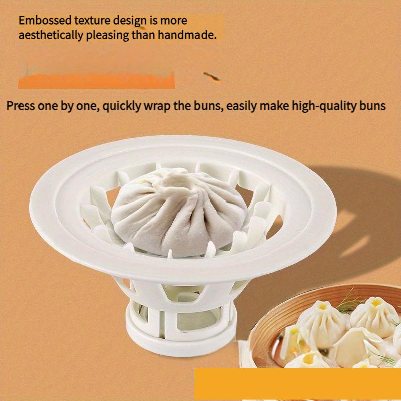 Easy-Release Non-Stick Dumpling Maker - Food Grade ABS Kitchen Gadget for Perfect Dumplings and Baozi