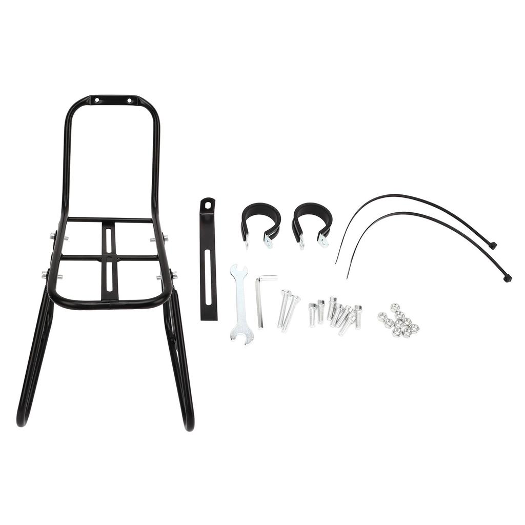 Передняя стойка для перевозки велосипеда из шероховатой стали для туристического велосипеда, стойка Plus для горного велосипеда