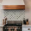 Waterproof Wallpaper Self-adhesive Stick Tile Peel and Stick Backsplash  for Kitchen Bathroom