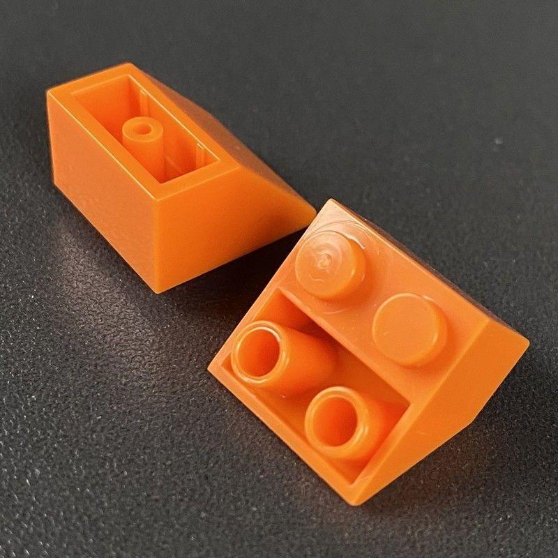 20 шт. DIY технический наклон перевернутый 45° 2x2 наклон антискос кирпичи MOC детали строительные блоки игрушки для детей совместимы 3660