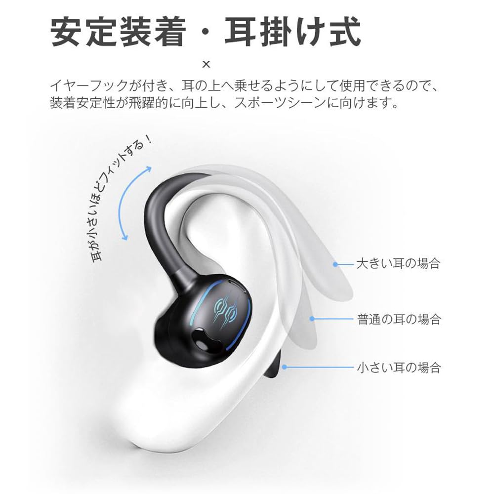 Bluetooth Bluetooth Беспроводной Нет Нет Удобный Светодиодный HIFI Стерео Раздельные Левый и Правый 100 Часов в Режиме Ожидания ENC Шумоподавление Автоматический Мгновенный Идеально для от