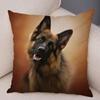 Домашнее животное овчарка декоративная наволочка для офиса гостиная автомобиль украшения дома наволочка