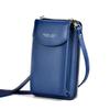 Women Crossbody Phone Bag Small Shoulder Purse Clutch Leather Zipper Handbag Card Holder